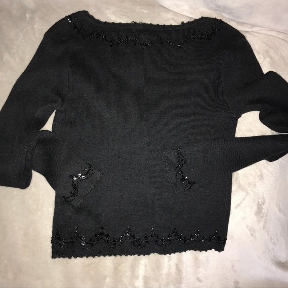 Vintage Moda Beaded Cardigan - Picture 7 of 7